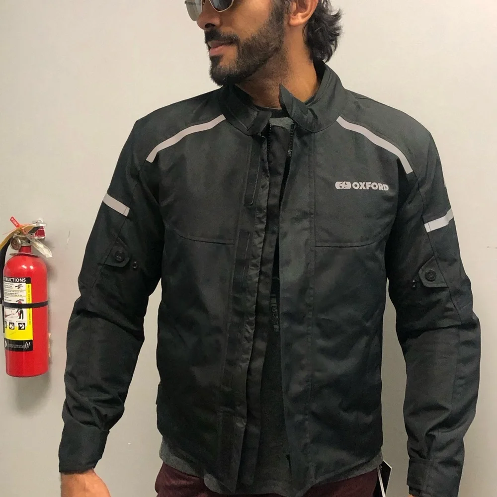 Oxford Spartan Waterproof Motorcycle Jacket size Large (short) - Picture 4 of 7